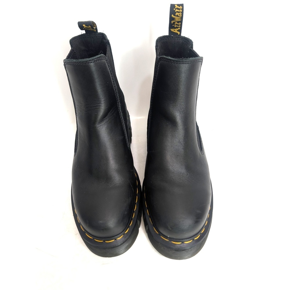 Dr. Martens Women's Audrick Leather Platform Chelsea boots: size 8 - Black - Picture 5 of 12